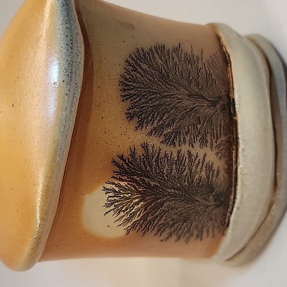 Vintage Mid Century Hand Thrown Studio Pottery Ceramic Whiskey Canter - Picture 4 of 9